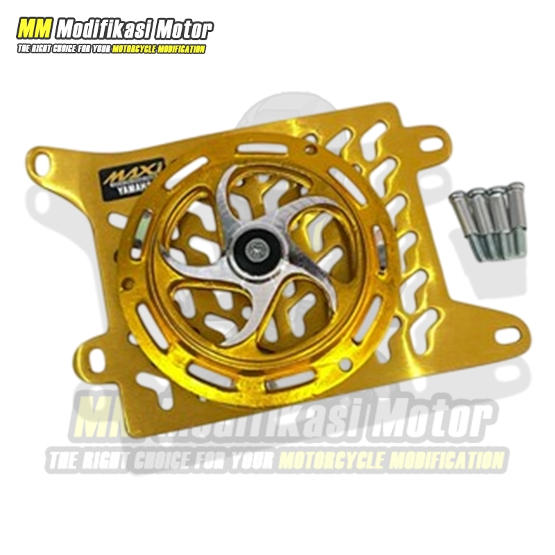 Cover Radiator Xeon Karbu Tutup Radiator Xeon Karbu Set Spinner Sabit