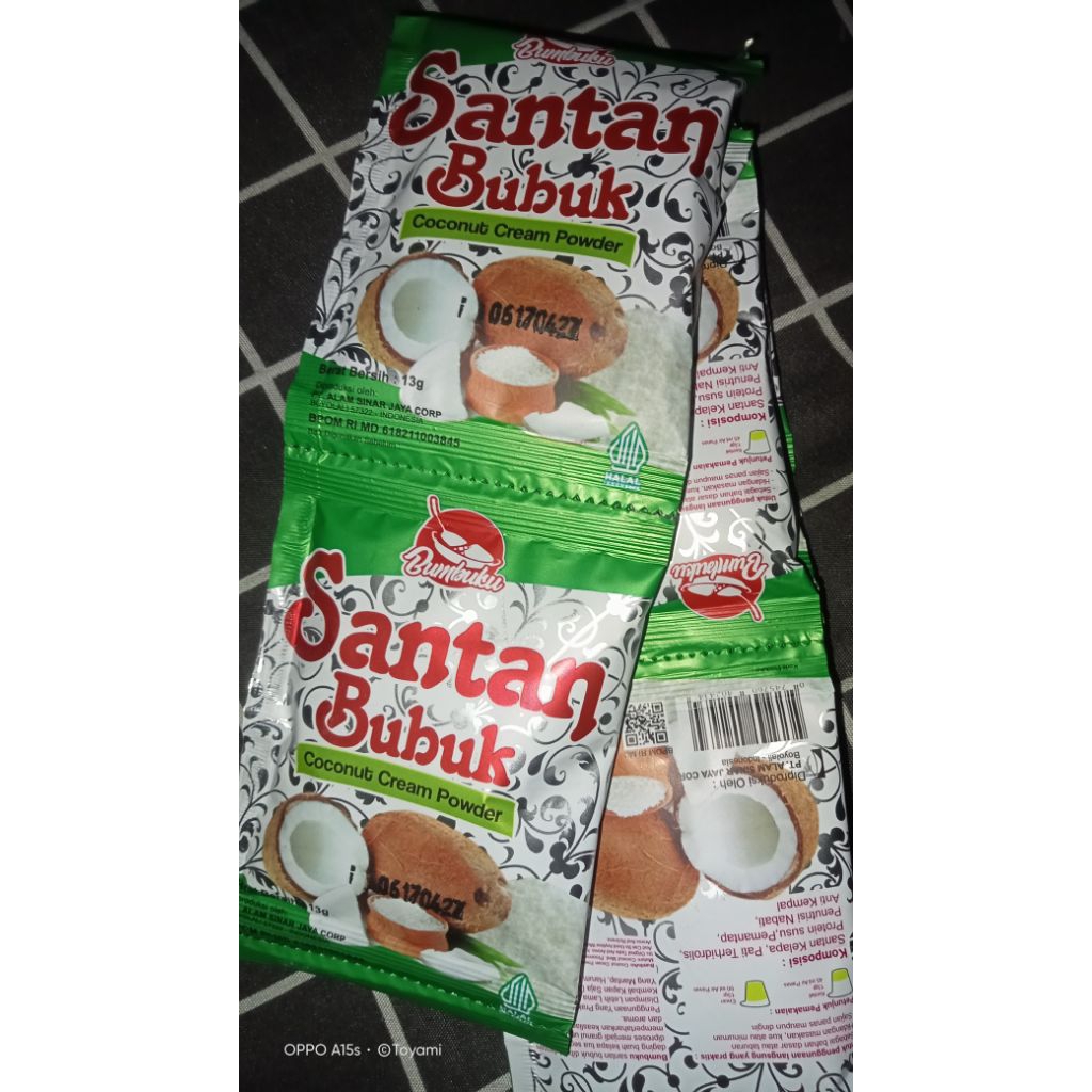 

Santan Bubuk Santan Instant Sachet