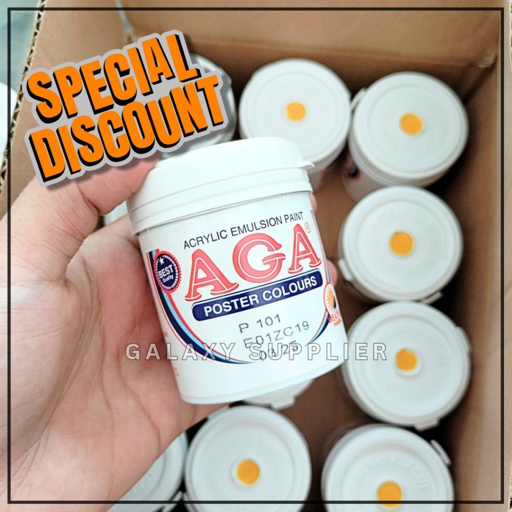 

AGA CAT POSTER WARNA LENGKAP 100 CC READY STOCK