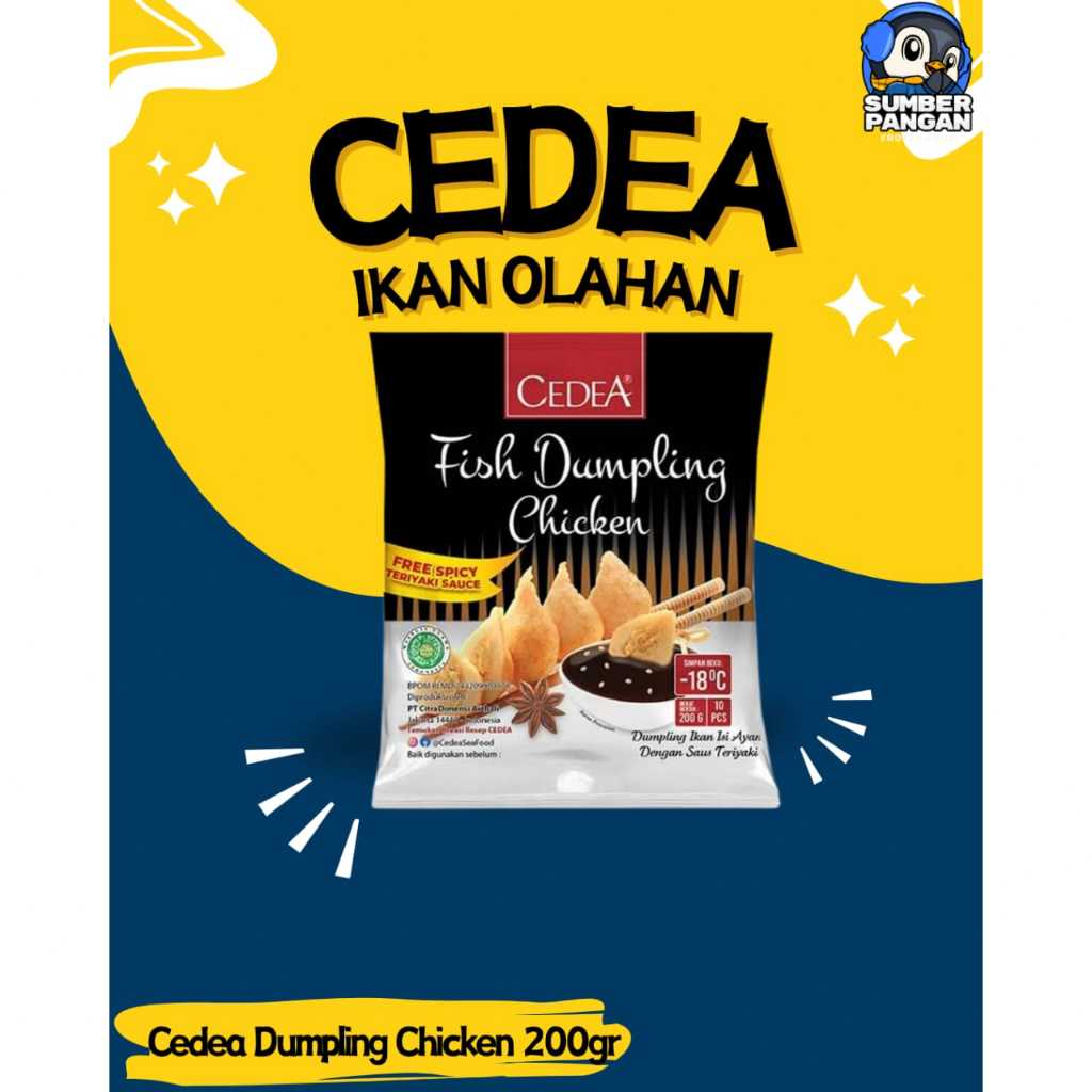 

Cedea Fish Dumpling Chicken 200gr