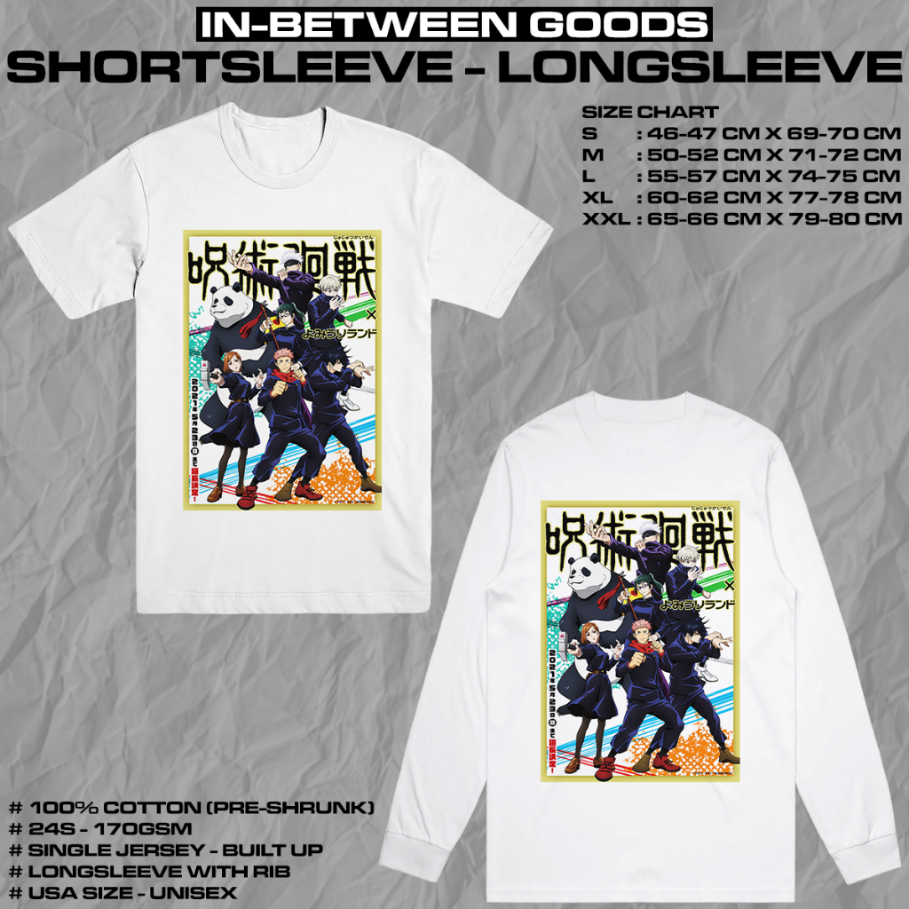 JUJUTSU KAISEN - TOKYO JUJUTSU HIGH | T-SHIRT | LONGSLEEVE | ANIME MERCH