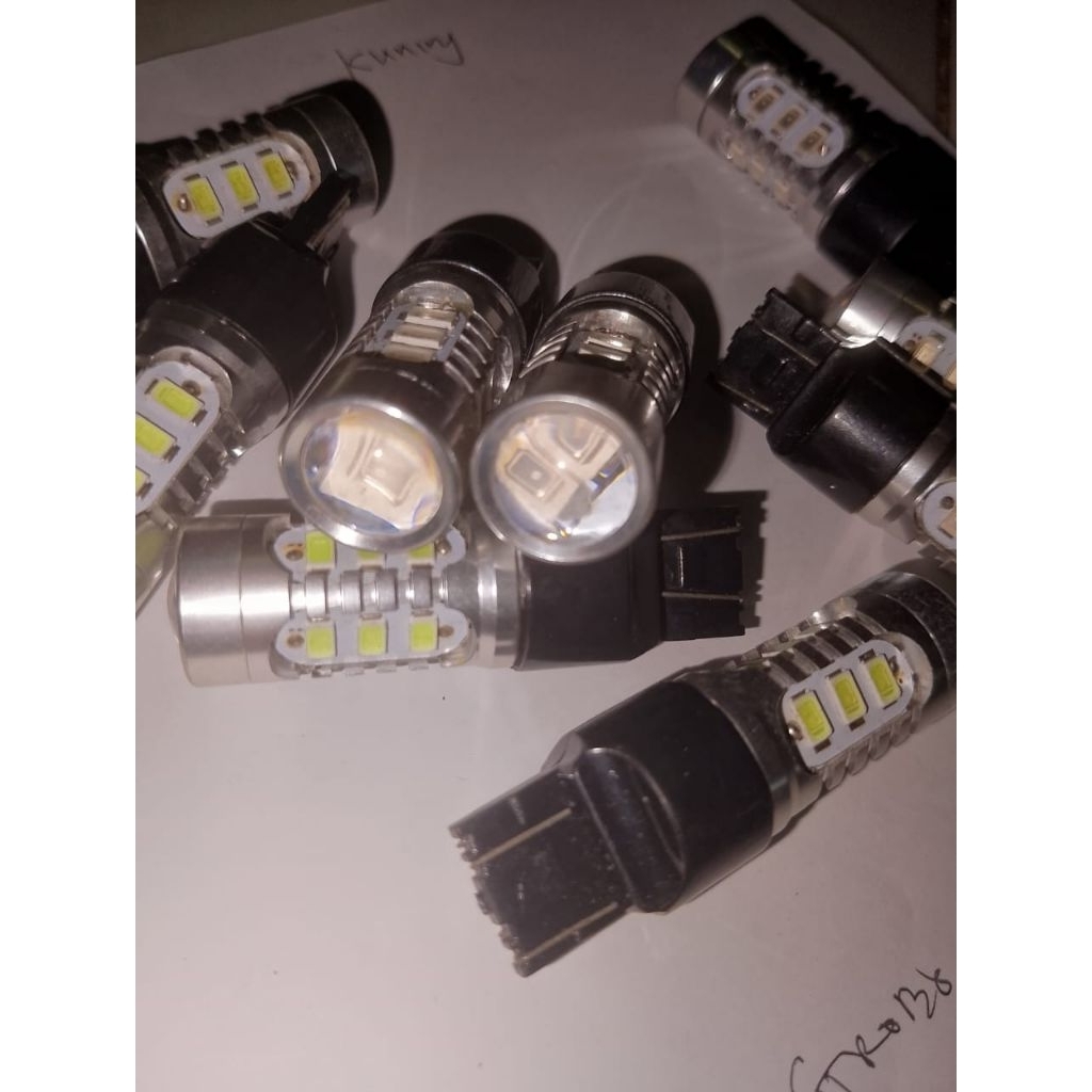 Lampu Led T20 7443  Rem Strobo Senja Normal