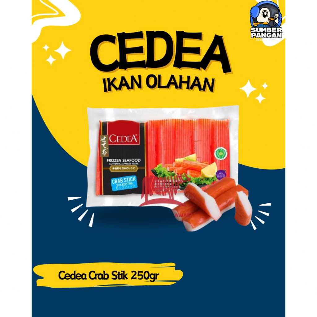 

Cedea Crab Stik ikan olahan 250gr