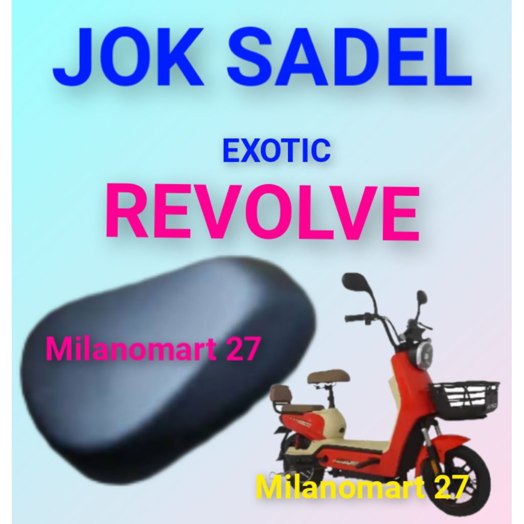 jok sadel depan exotic revolve jok sadel sepeda listrik exotic revolve