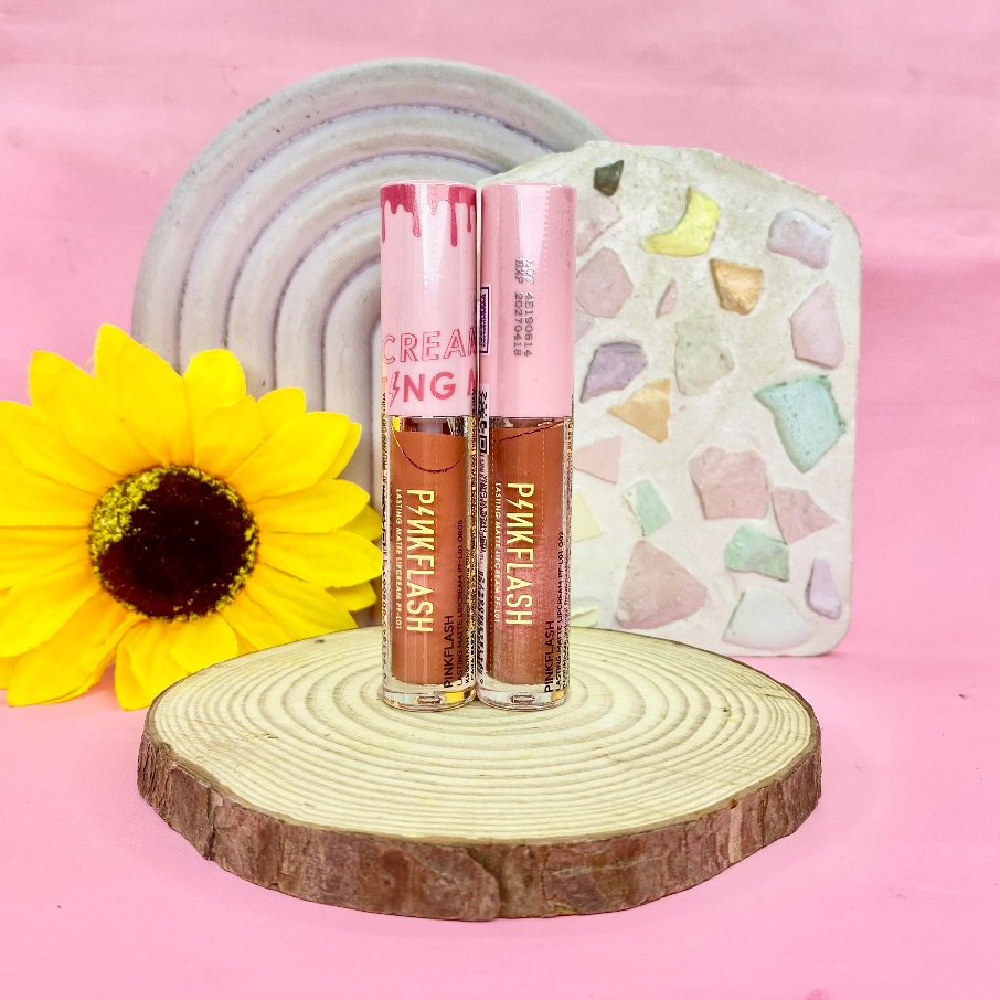 ✿ELYSABETHME✿ PAKET OMBRE Pinkflash Lipcream warna rekomendasi tebus murah paket ombre pinkflash pin