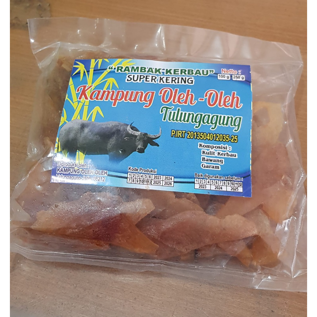 

RAMBAK MENTAH KULIT KERBAU DAN SAPI SUPER 250 GRAM