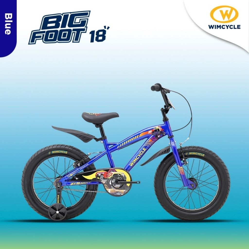 Sepeda bmx anak 18inch Wimcycle Bigfoot