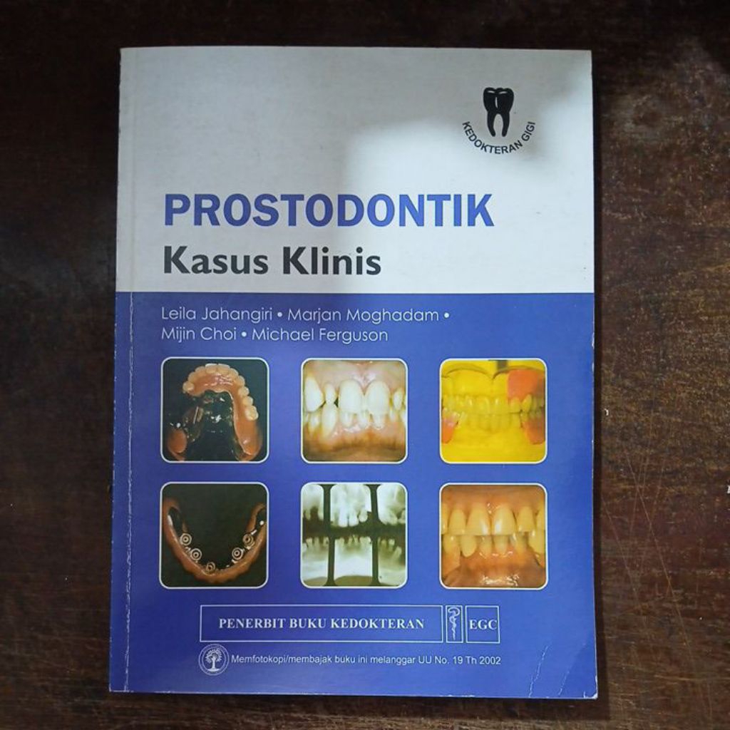 Buku Original Prostodontik Kasus Klinis ~ EGC