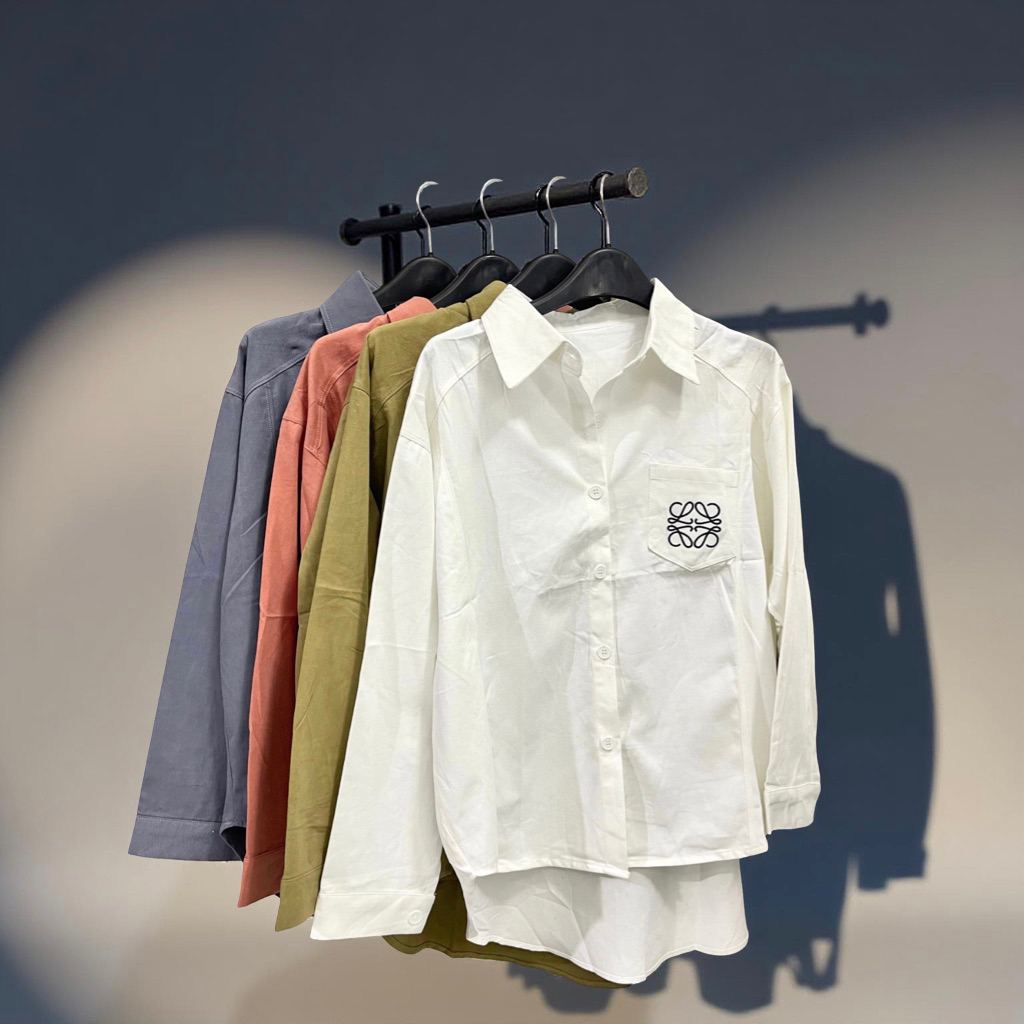 KEMEJA WANITA LOEWE SOFT JEANS