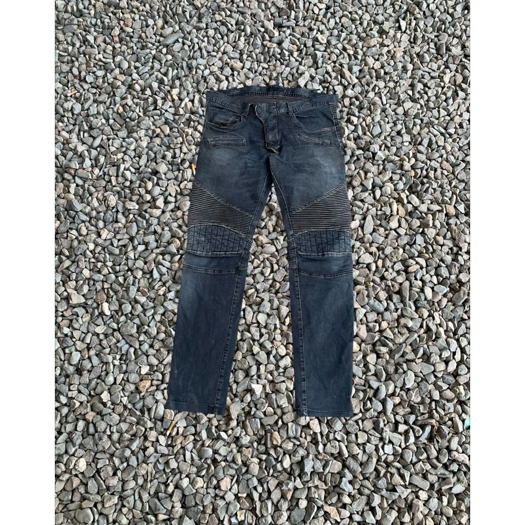 celana biker BALMAIN Paris