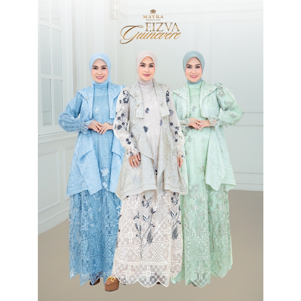 Mayra Indonesia Basic Dress Fizva Koleksi Guineverse
