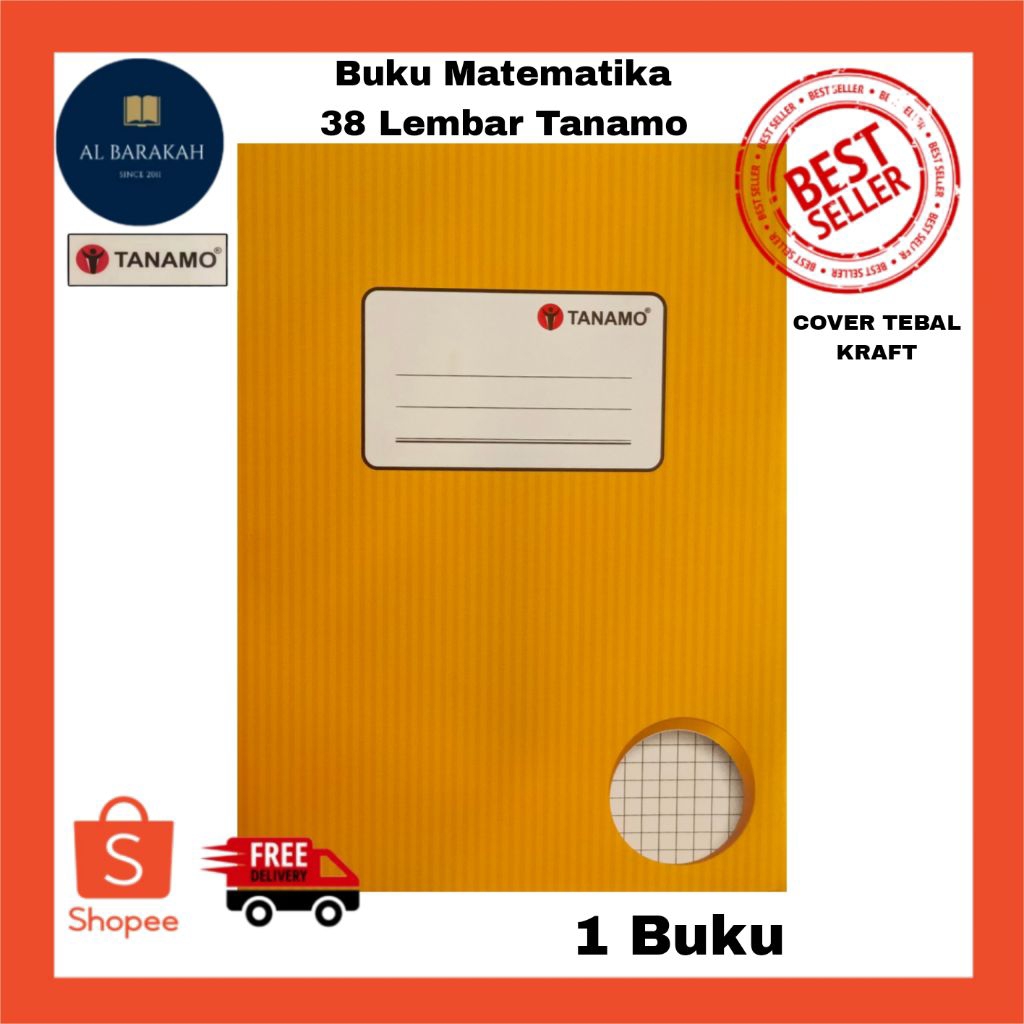 

1 Buku !!! Buku Matematika 38 Lembar Tanamo Motif Kraft buku tulis murah kualitas bagus buku tulis ukuran kwarto buku tulis ukuran A5