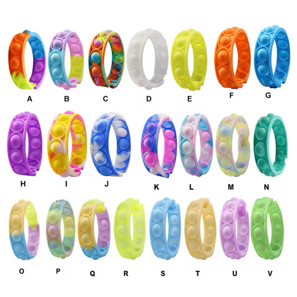 072 pop it model jam tangan/pop it viral anak anak/ mainan pop it anak anak