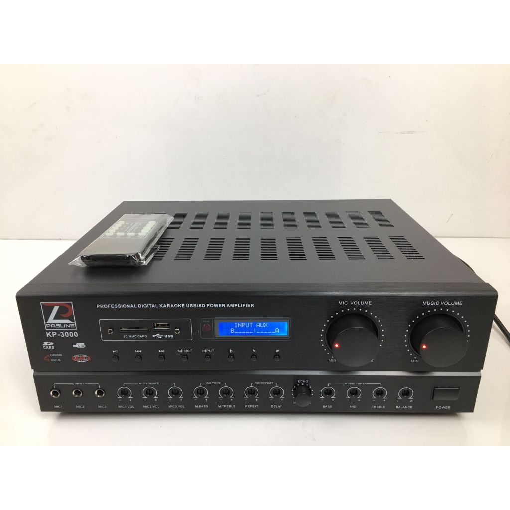 Amplifier Karaoke Pasline KP1000 KP2000 KP3000 // KP 1000 KP 2000 KP 3000 – ORIGINAL GARANSI