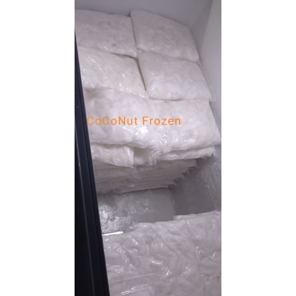 

Kelapa muda beku untuk es teller, es campur, banrek