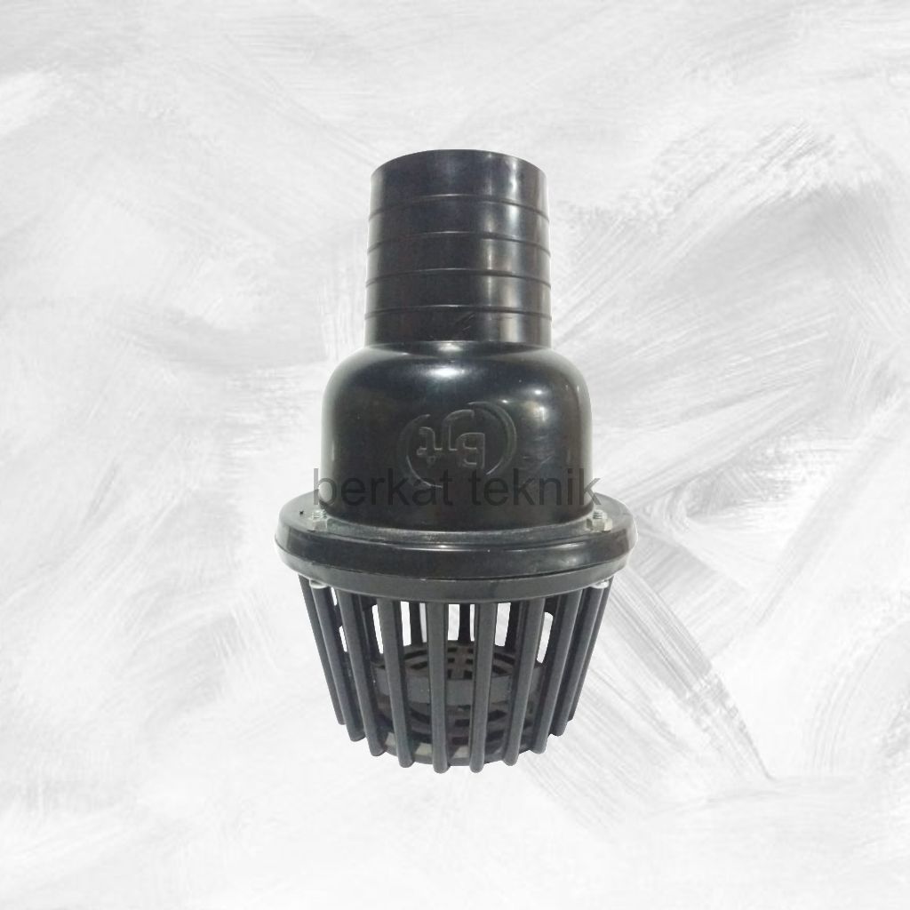 SARINGAN AIR PVC + KLEP 3" HITAM FOOT KLEP SARINGAN AIR 3 INCH