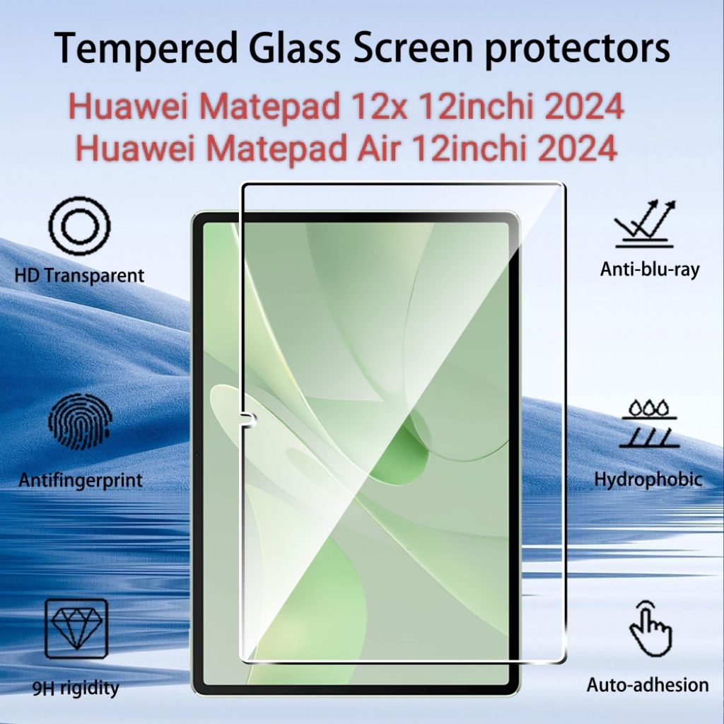 Antigores Huawei matepad 12x 12"inch Air 2024-2025  tempered glass huawei matepad 12x / anti gores h