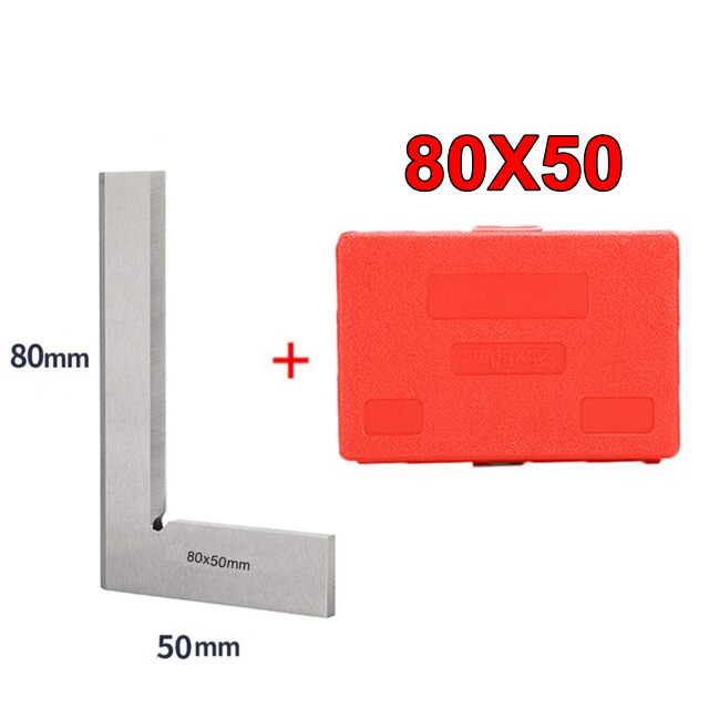 

Siku Baja 80X50 Penggaris Besi 80 X 50 mm Mistar Knife Edge Square