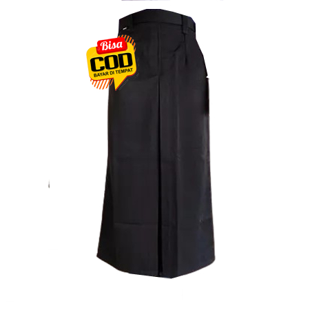 SERAGAM SEKOLAH SMP ROK PANJANG HITAM MODEL SPAN 1 BAWAHAN ANAK PEREMPUAN KEKINIAN