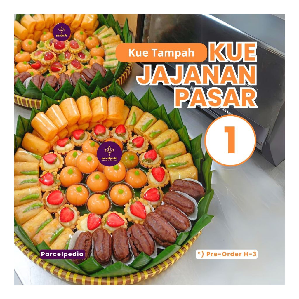 

Paket Kue Tampah Special Parcelpedia Enak Terlaris Bisa di Custom Pre Order H-3 Langsung Kirim