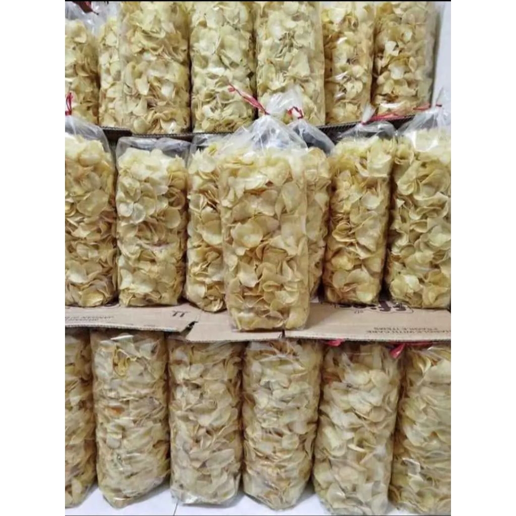 

kiripik singkong mantap renyah rasa original berat bersih 500grm