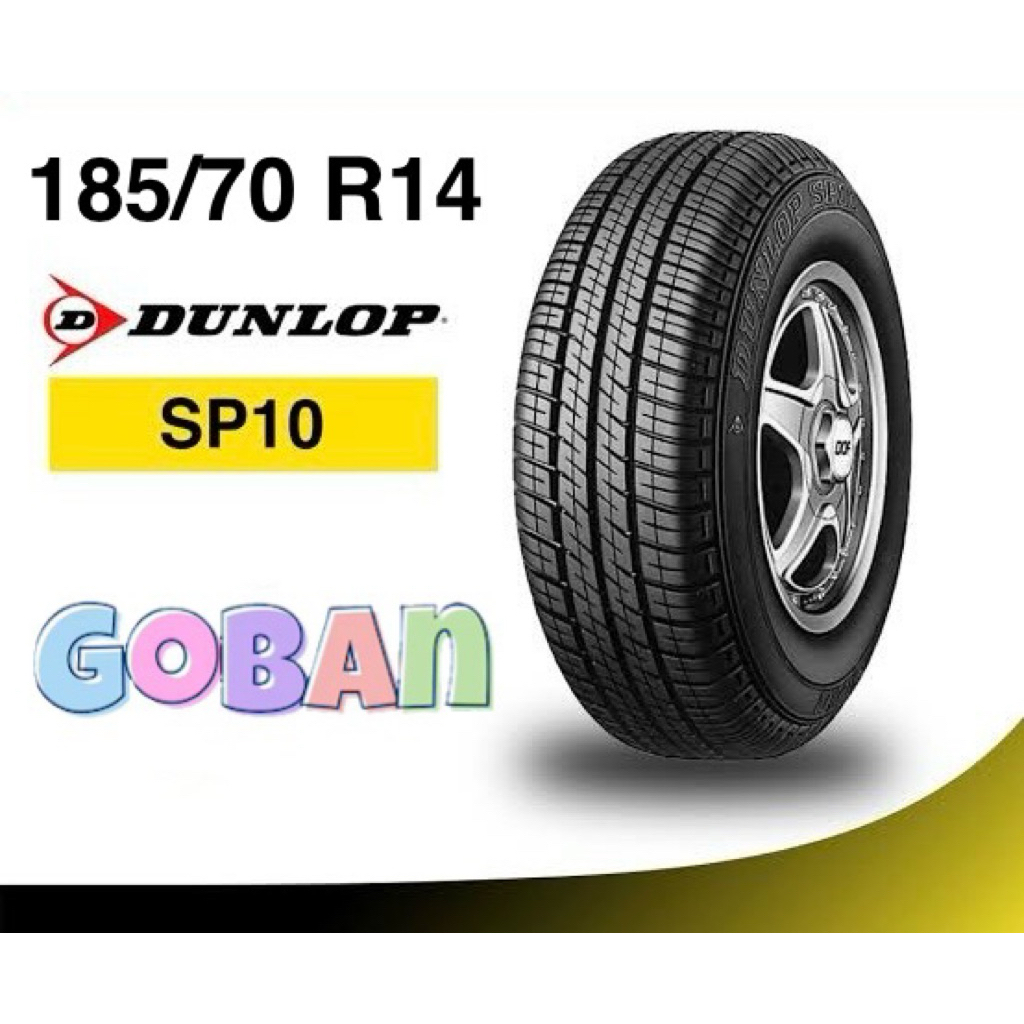 Ban mobil 185 70 r14 Dunlop Sp10 ukuran 185/70 r14 untuk Avanza Xenia 185 70 14