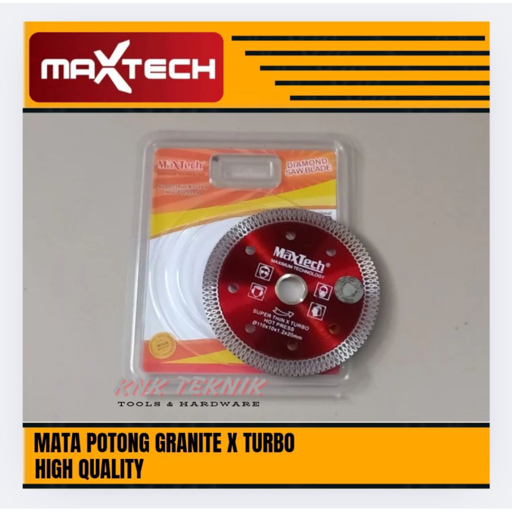 Mata Potong Keramik Granite Mata Gerinda Potong Granite X Turbo Maxtech