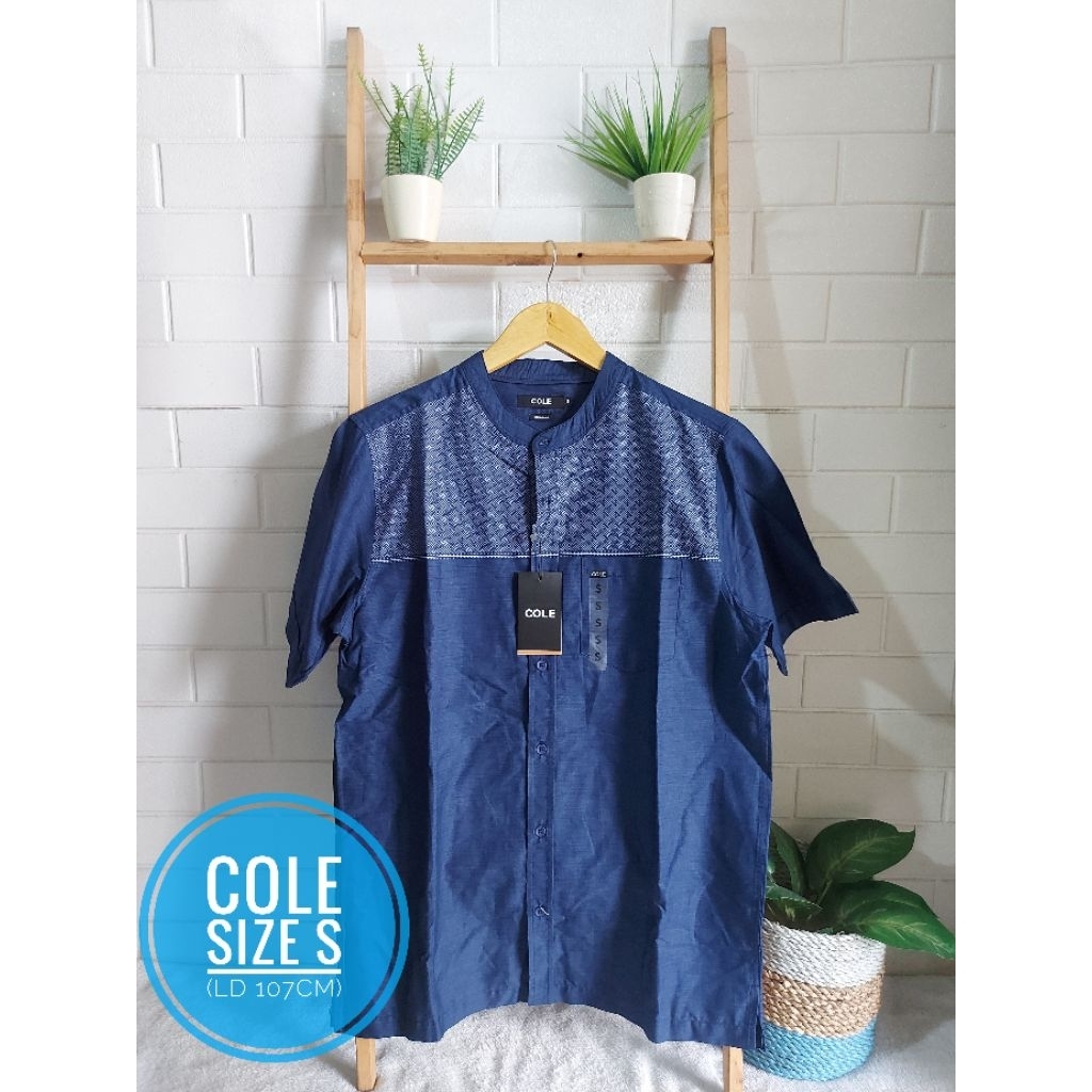 BAJU KOKO LENGAN PANJANG COLE ORIGINAL