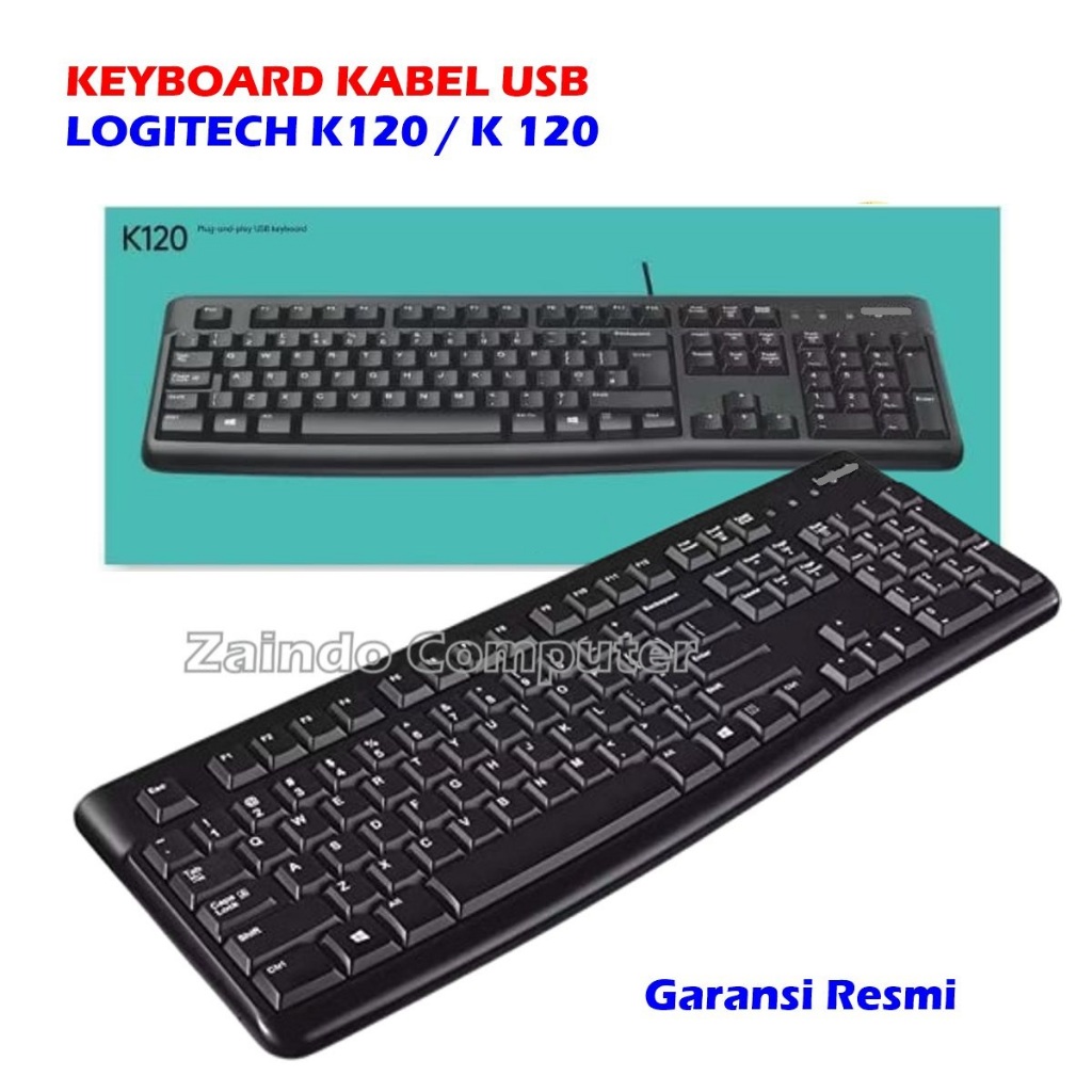 KEYBOARD KABEL USB LOGITECH K120 LOGITECH K120 KEYBOARD WIRED USB LOGITECH K120 KEYBOARD USB