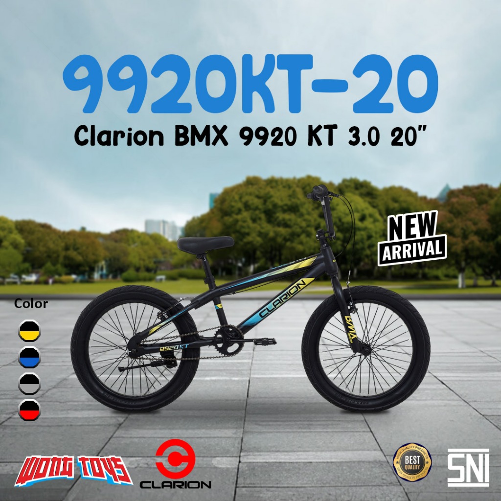 Clarion BMX 9920 KT 3.0 20" (9920KT-20) - Sepeda Roda 2 Anak 20 Inch