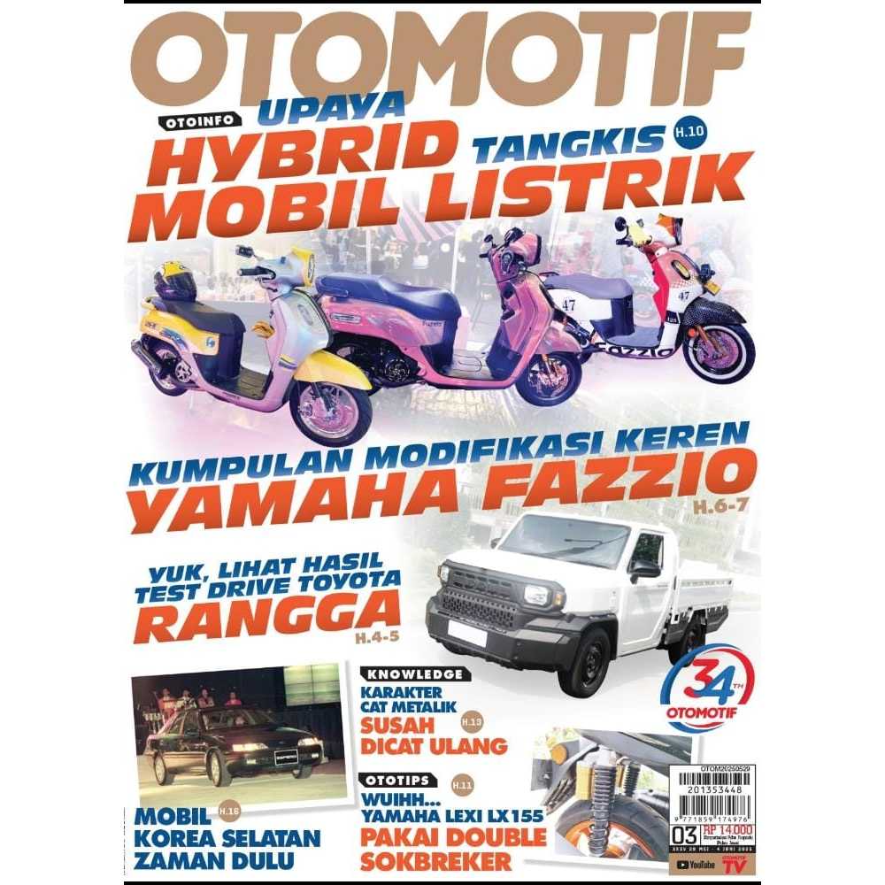 Tabloid Otomotif edisi Mei 2025 - Otomotif No.03