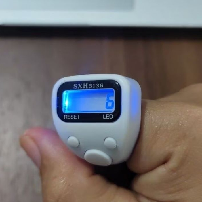 Tasbih Digital Lucu dengan Lampu LED