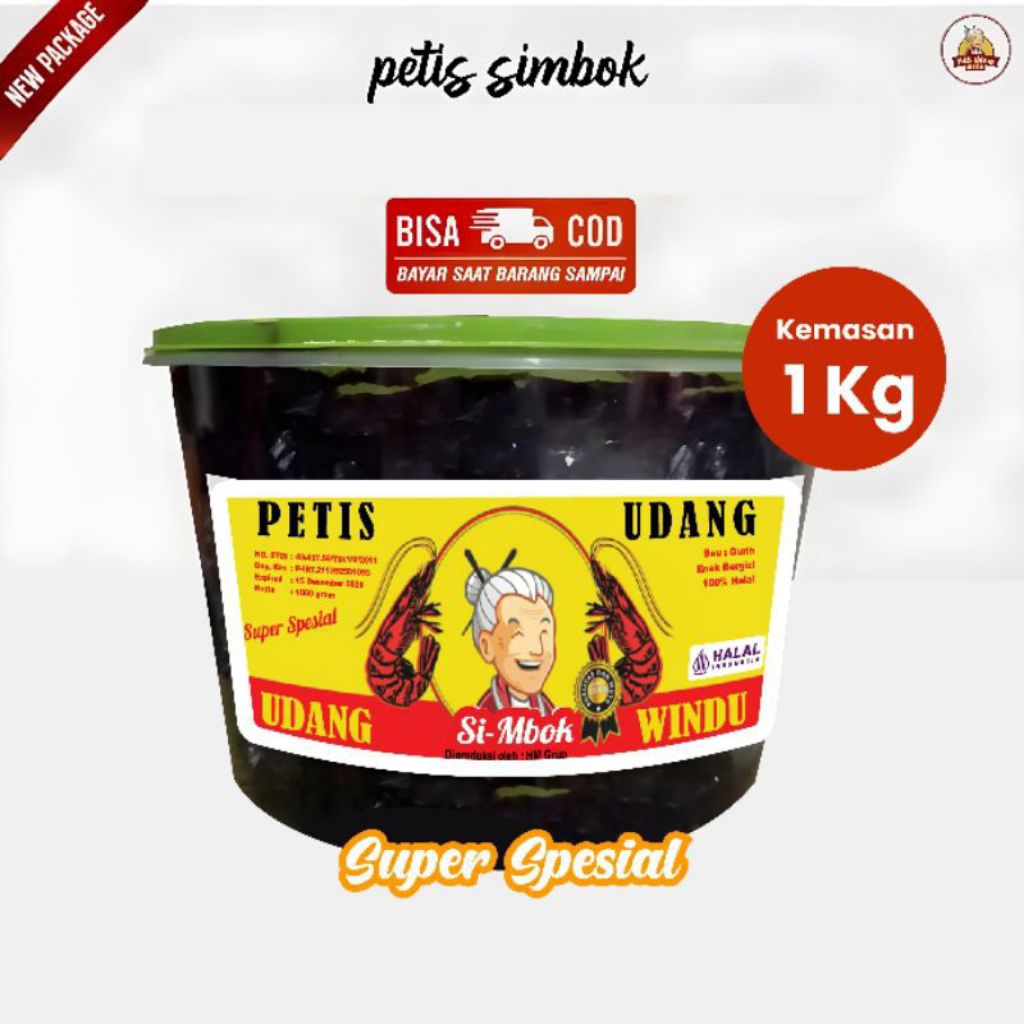 

petis udang super premium 1kg