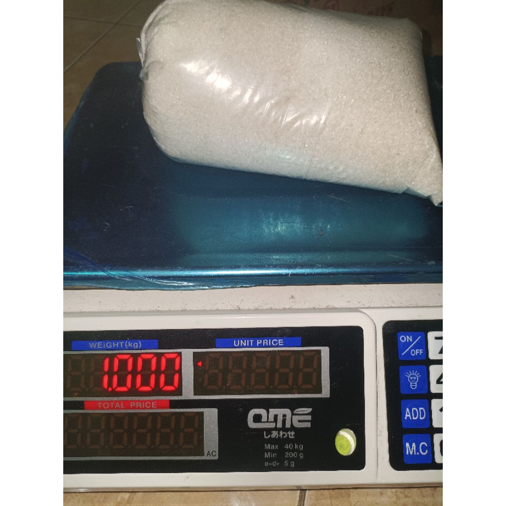 

GULA PASIR TIMBANGAN MANIS PUTIH KUNING BERSIH 1 KG PAS MURAH