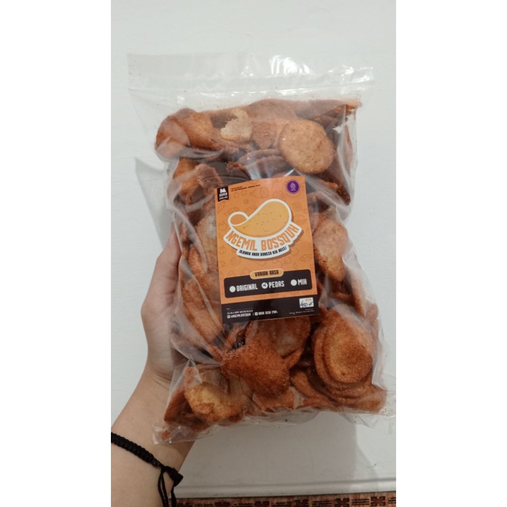 

Basreng Koin [Baso Goreng] Asin, Pedas, Mix Murah Enak Premium 1 KG / 1000 G