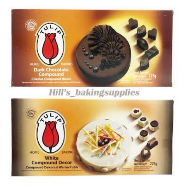 

Tulip Chocolate Compound / Cokelat Batang Tulip 225 GRAM