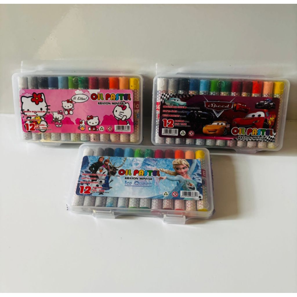 

Crayon Oil Pastel Mini isi 12 Warna