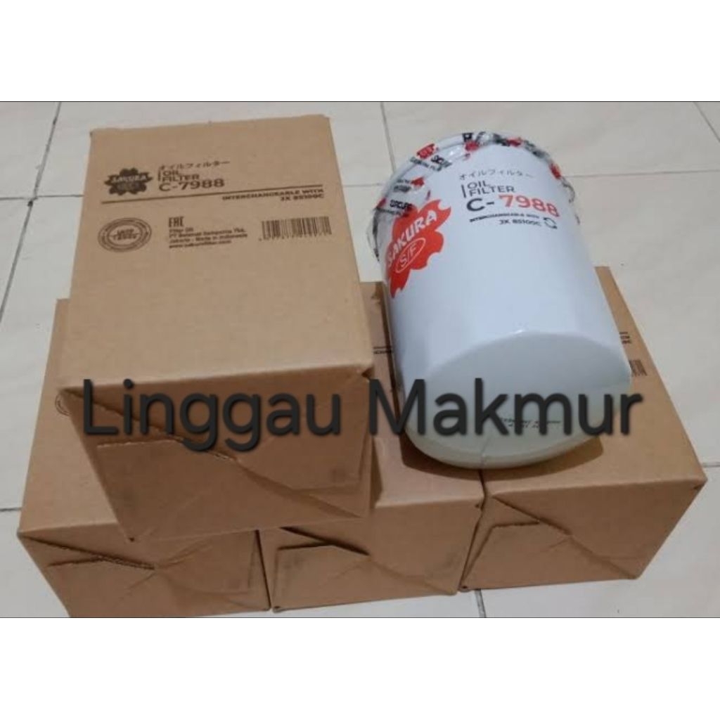 Filter Oli / Oil Filter Foton Taishan C-7988 C7988 Sakura