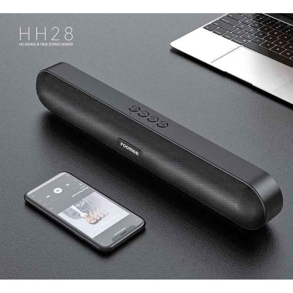 Bluetooth Speaker Foomee HH 28 Black