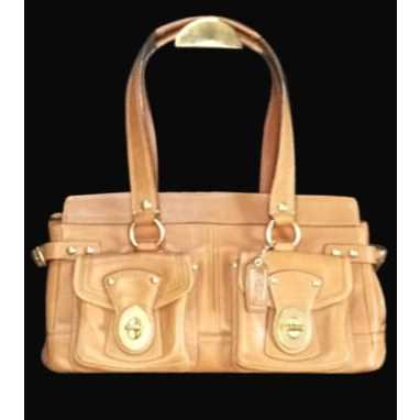 [PRELOVED] Coach Vintage Brown Legacy Shoulder Bag / Tas Kulit Asli / Shoulder Bag / Marchias Bag