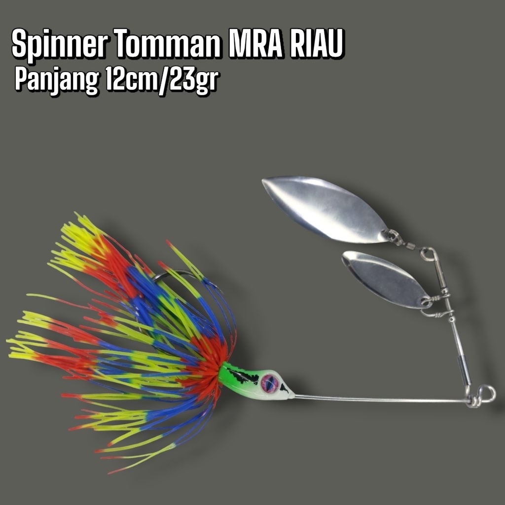 spinner toman mra riau. lure casting toman. umpan casting