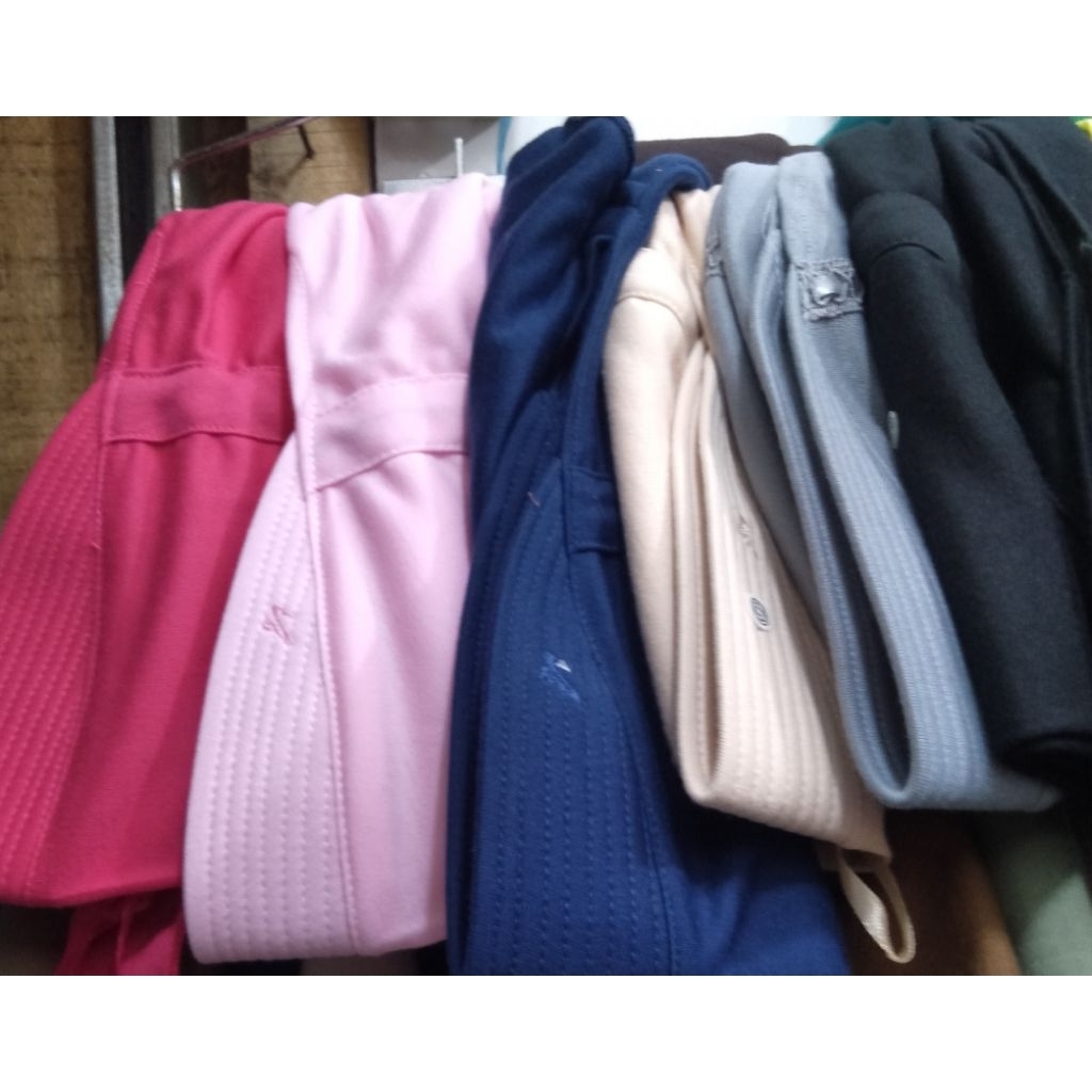 hijab kaos PE ukuran S