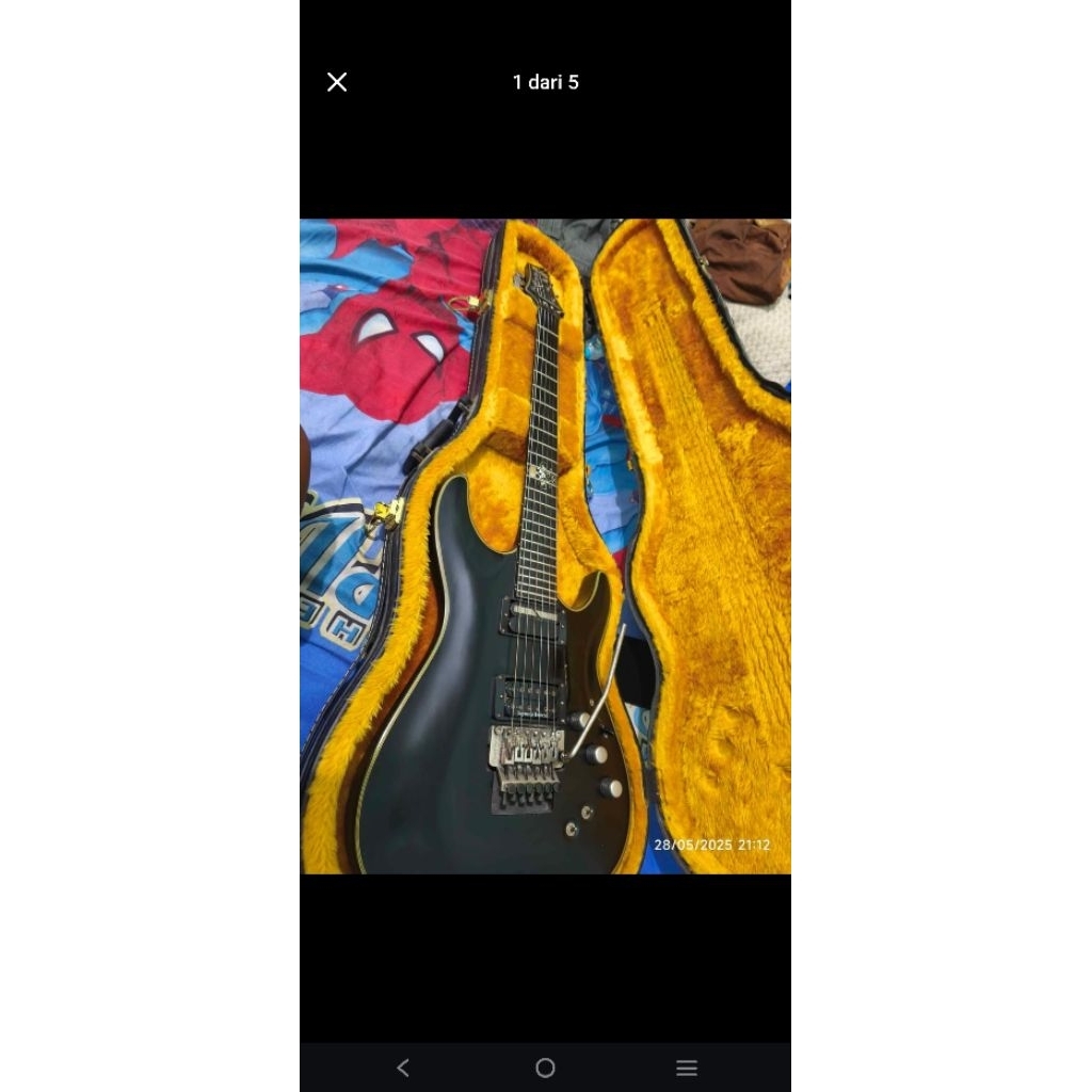 gitar schecter blackjack sls