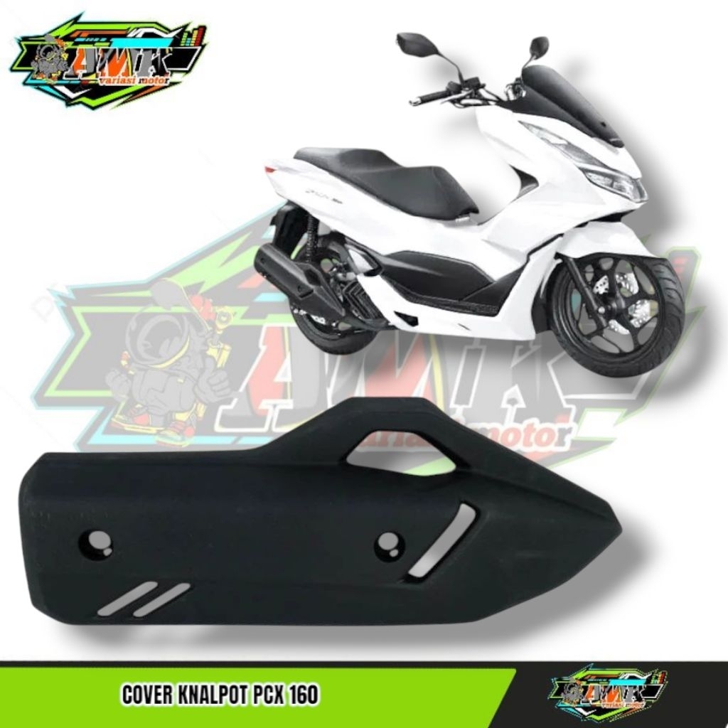 Cover Knalpot PCX 160 Tutup Knalpot PCX 160 New Tameng Knalpot PCX 160