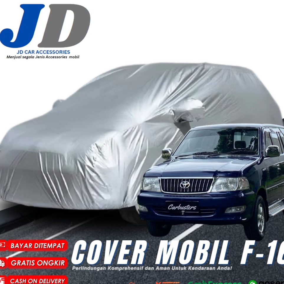 KODE T34X Body Cover Kijang LGX F16 Sarung Mobil Grand Kijang LGX Selimut mobil Kijang LGX