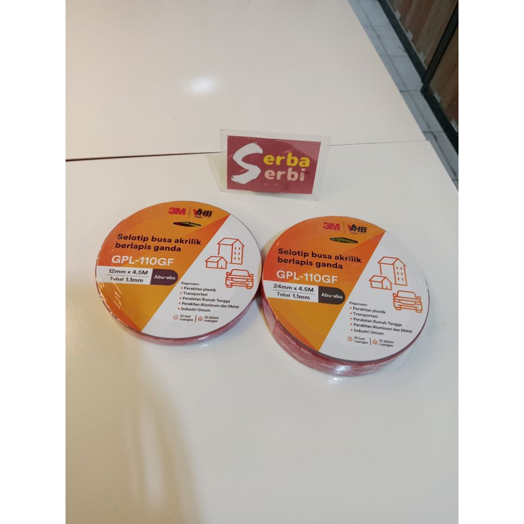 

*VHB DOUBLE TAPE*Perekat ganda isolasi double tape vhb 3m