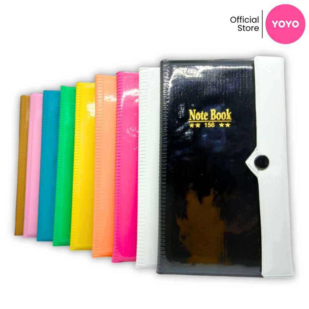 

YOYO Notebook Aesthetic MENGKILAP Buku Agenda Kancing Lancip 72 Lembar