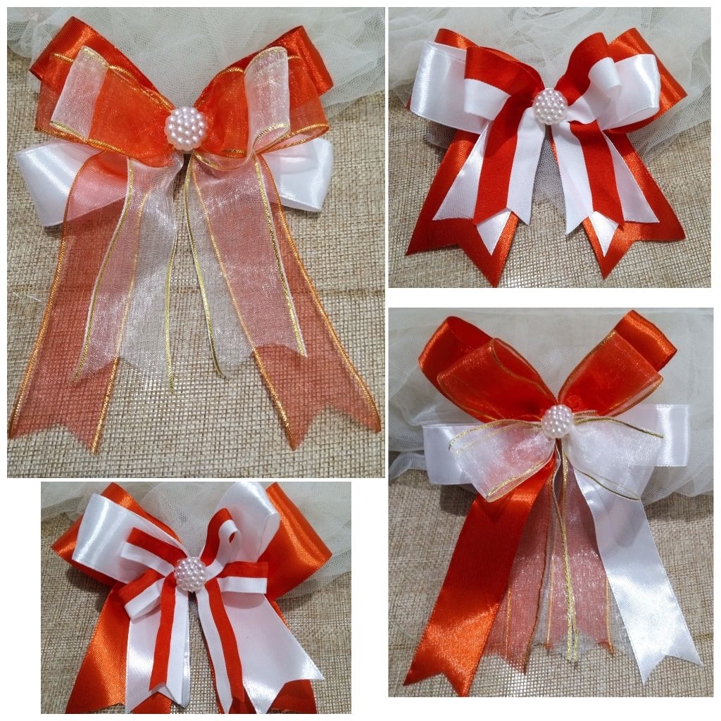 

PITA SIAP PAKAI MERAH PUTIH 17 AGUSTUS PITA HAMPERS SIAP PAKAI JEPIT BROSS KARET