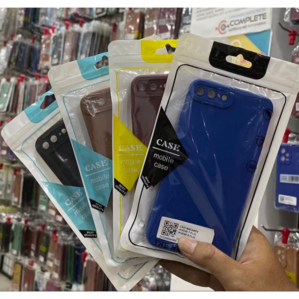 CASE IPHONE 7 PLUS / IPHONE 8 PLUS MACARON SOFTCASE