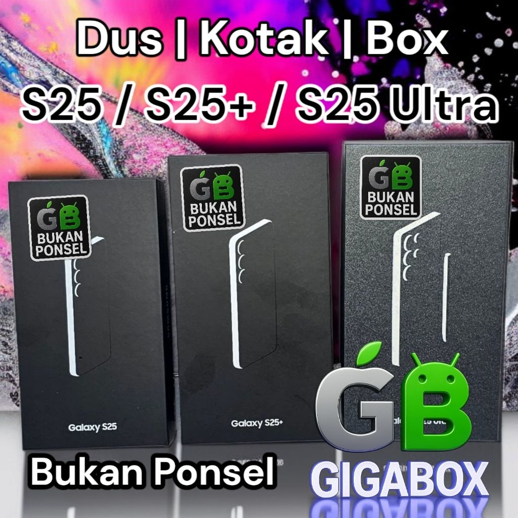 

Box Galaxy S25 | S25+ | S25 Ultra Box Only Kotak Fullset Premium